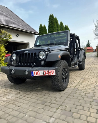 Jeep Wrangler cena 121800 przebieg: 97242, rok produkcji 2017 z Warszawa małe 106